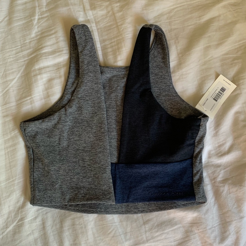 Outdoor Voices multi-color Venus Crop Top